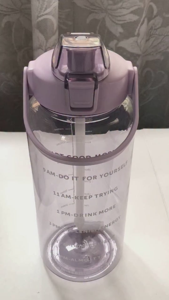 Leakproof Hydration Water Bottle for Gym, Office, Travel and Outdoor Use